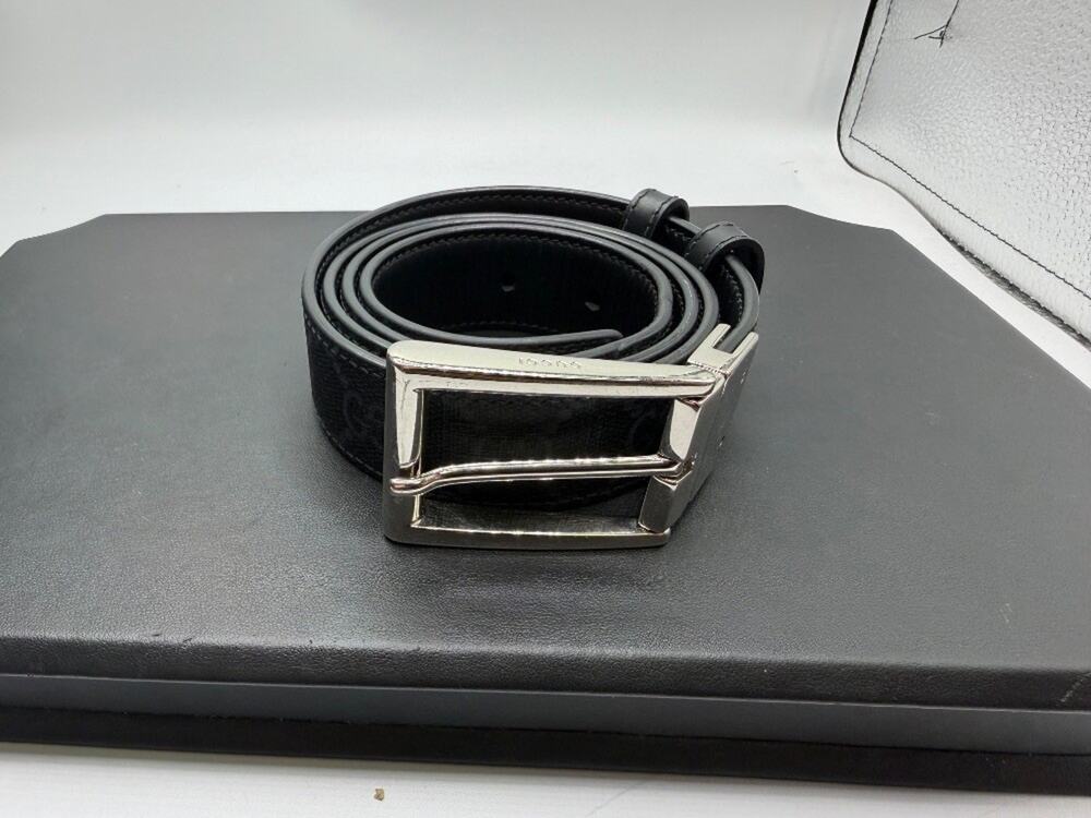 Gucci Reversible Rectangle Belt 28" SPB-MS 364793